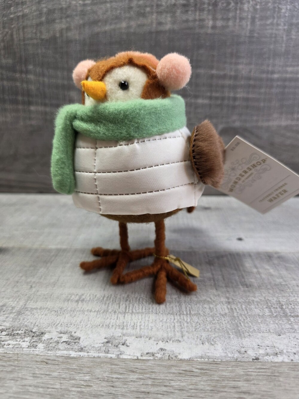 Target Wondershop Featherly Friends Christmas Bird Wafer New g51
